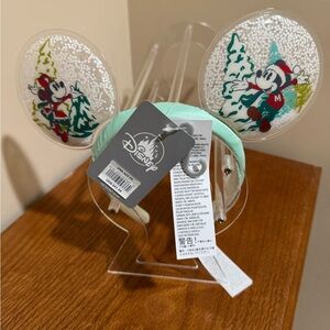 Snow globe Holiday Minnie Mouse ears